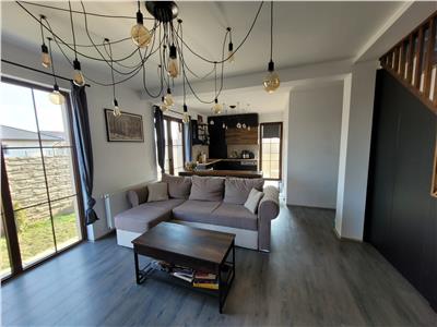 Duplex P+M cu 3 camere 72 mp utili, 544 mp teren in Bucovat